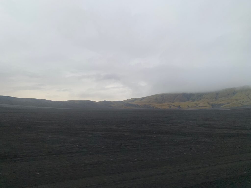 A view of the Icelandic highlands from the F225