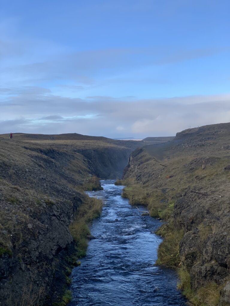 A cool picture of the Húseyjarkvísl river