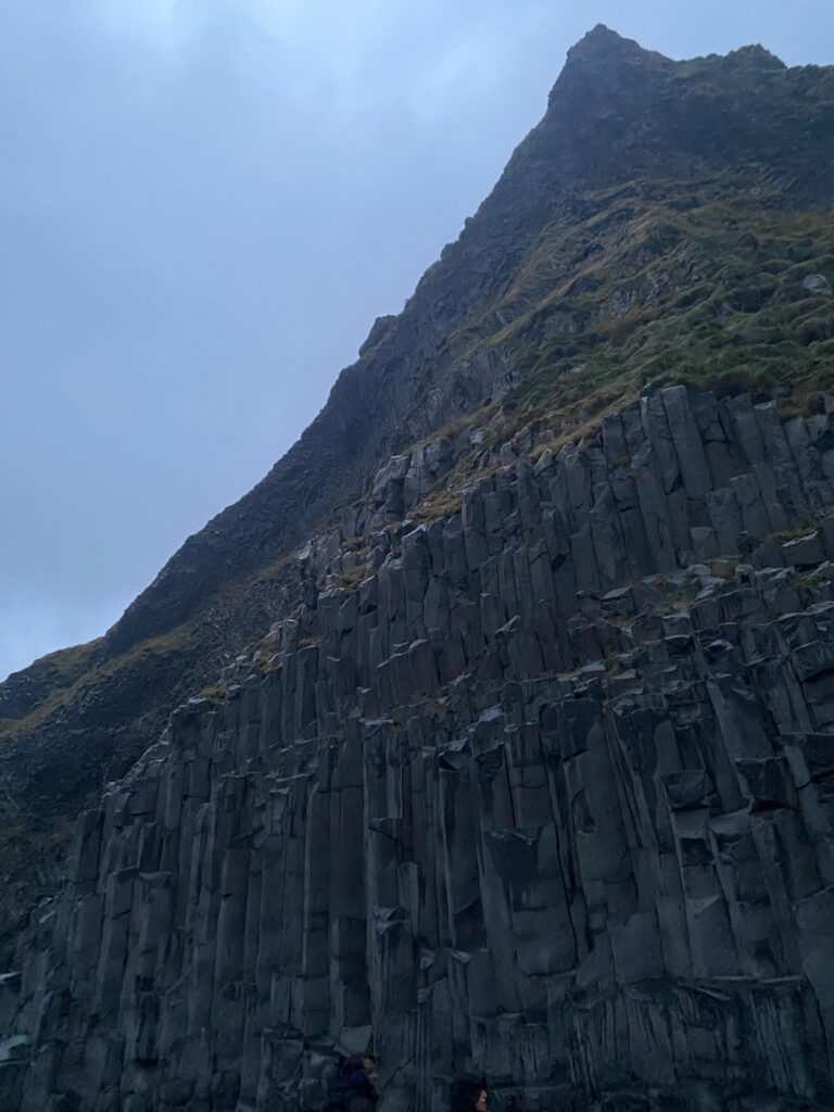 Rock formations at Reynisfjara Beach