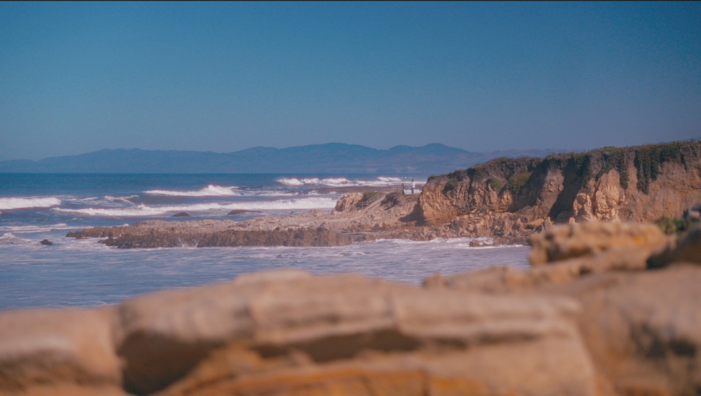 A beautiful day on the Californian coast